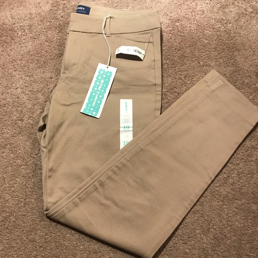 Old Navy khaki dress pants